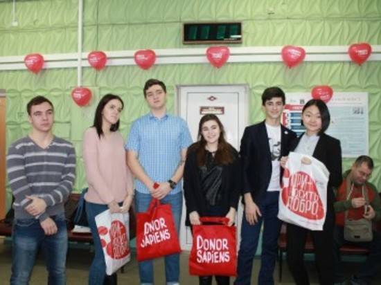 В День всех влюбленных волгоградские студенты стали донорами