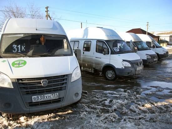 Маршрут № 31к в Советском районе усилили 20 микроавтобусами