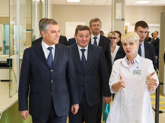 Вячеслав Володин побывал в клинической больнице скорой медицинской помощи № 25
