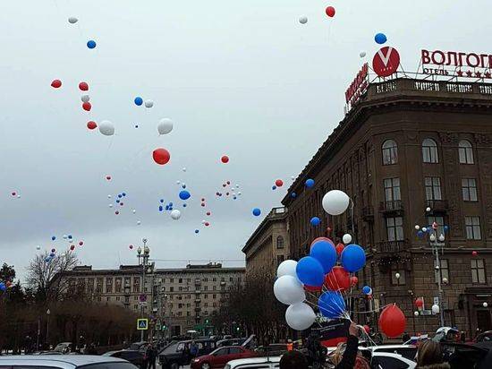 В Волгограде начался флэшмоб в поддержку референдума
