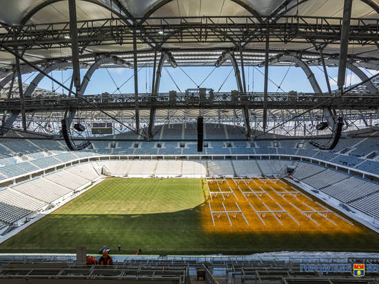 Стадион «Волгоград Арена» получил разрешение на ввод в эксплуатацию