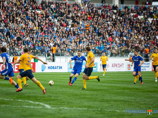 «Ротор-Волгоград» с разницей в несколько минут забил 2 гола