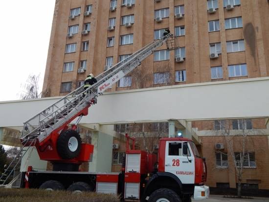 В гостинице Камышина ликвидировали условный пожар