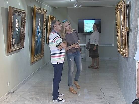 Художник Александр Шилов открыл персональную выставку в Волгограде