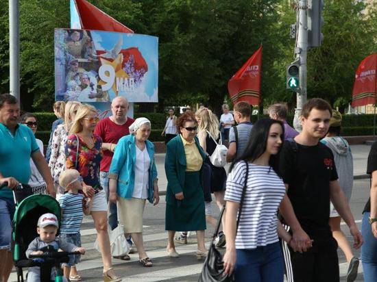 В Волгограде в День Победы пешеходные зоны расширили
