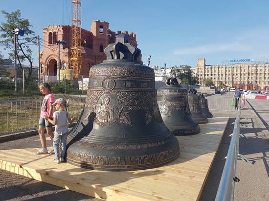 Колокола храм Александра Невского в Волгограде