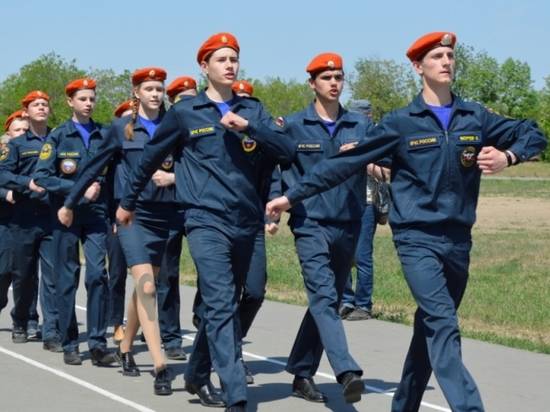 Среди дружин юных пожарных выявили лучших в Волгограде