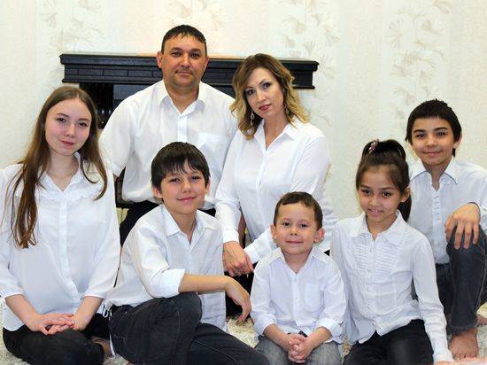 Многодетное счастье семьи Кушмановых