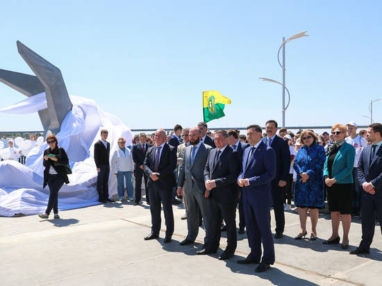 В Волгограде открыли новую набережную возле стадиона