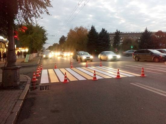 110 тысяч квадратных метров разметки обновили на дорогах Волгограда