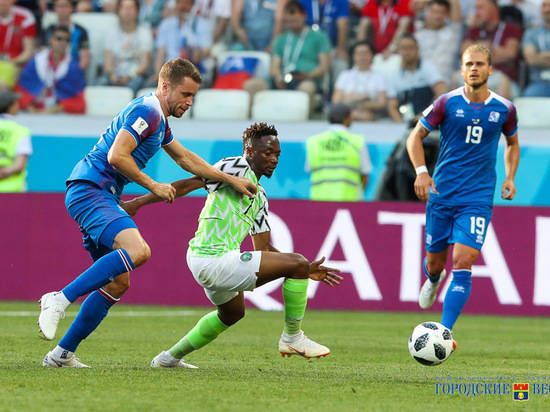 Два гола во втором тайме принесли сборной Нигерии победу над Исландией
