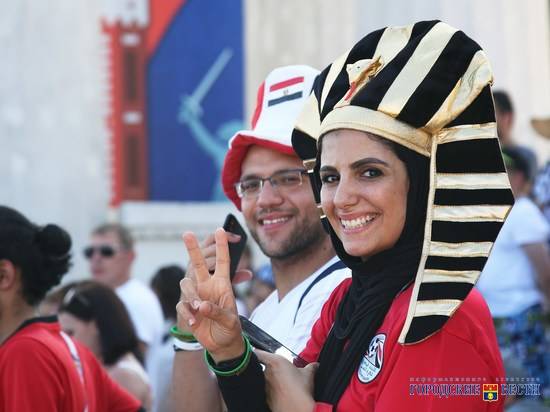 Арабская ночь: в Волгограде сыграли сборные Египта и Саудовской Аравии