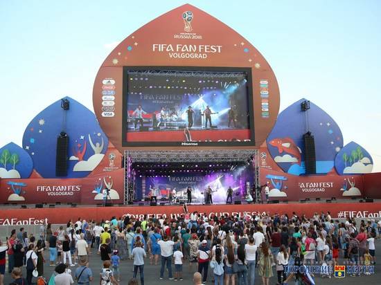 Более полумиллиона человек посетили фан-фест в Волгограде