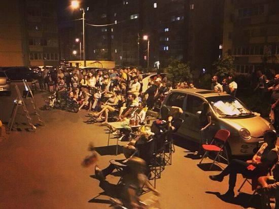 Волгоградцы устроили свой мини-фестиваль болельщиков