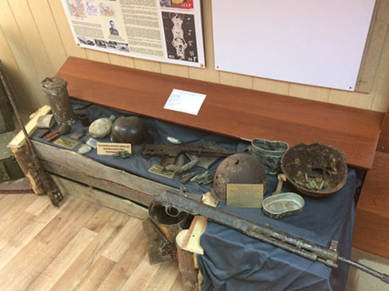 В музее волгоградских мотострелков «поселили» новые экспонаты
