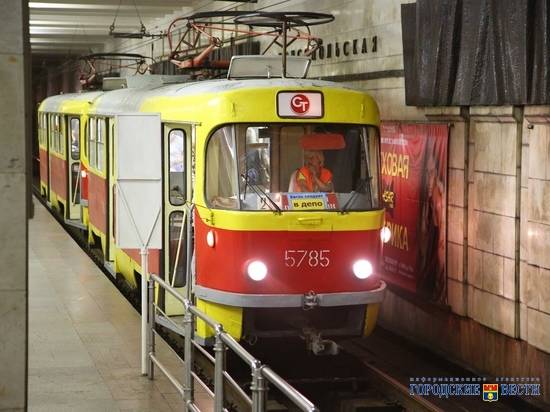 В Волгограде после ливня возобновил работу скоростной трамвай