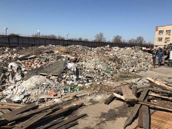 Прокуратура помогла убрать свалку в исправительной колонии Волжского