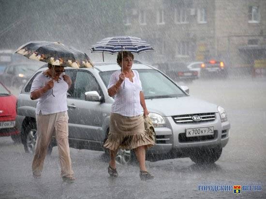 Дожди в Волгограде прекратятся к четвергу