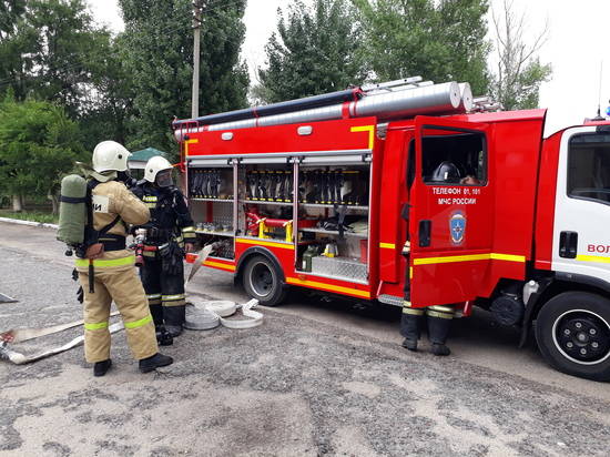 В 121 учреждении соцзащиты Волгоградской области провели пожарные учения