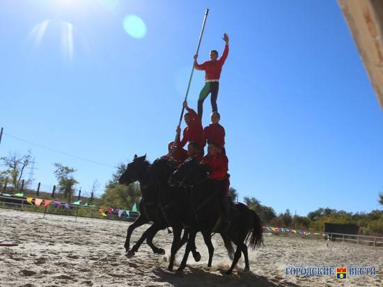 Волгоградские наездники продемонстрировали свое мастерство на Лысой горе