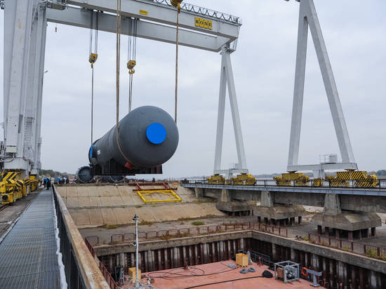 Волгоград отправит по Каспию в Узбекистан газовое оборудование весом 400 тонн