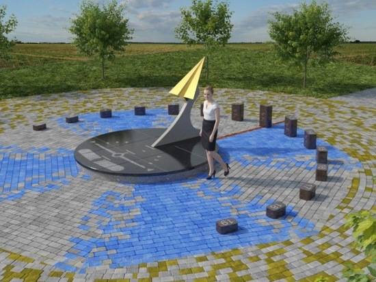 Изюминкой парка Героев-летчиков в Волгограде станут солнечные часы