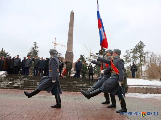 В Волгограде почтили память Неизвестного Солдата