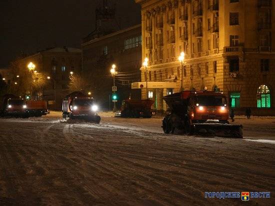 Снегопад продолжится в субботу в Волгоградской области