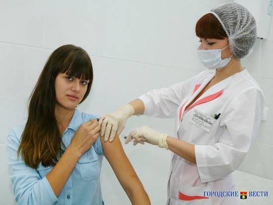 Прививку от гриппа получила почти половина населения Волгоградской области