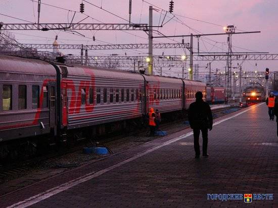 Поезд Астрахань – Волгоград на 2 часа задержал табун лошадей
