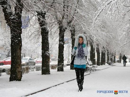 Снег  и 17-градусный мороз ждут волгоградцев на экваторе недели