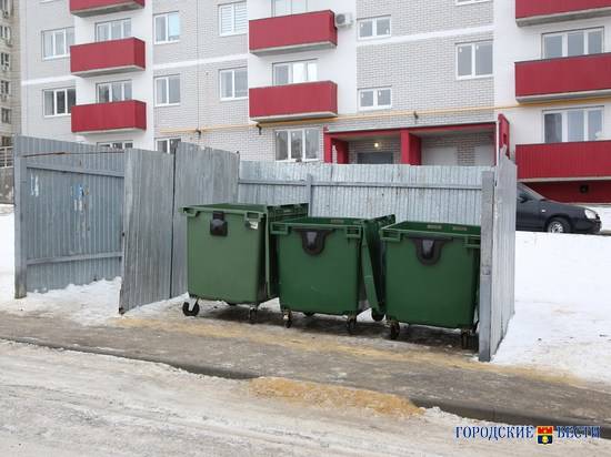 В Волгограде ситуация с вывозом мусора приходит в норму