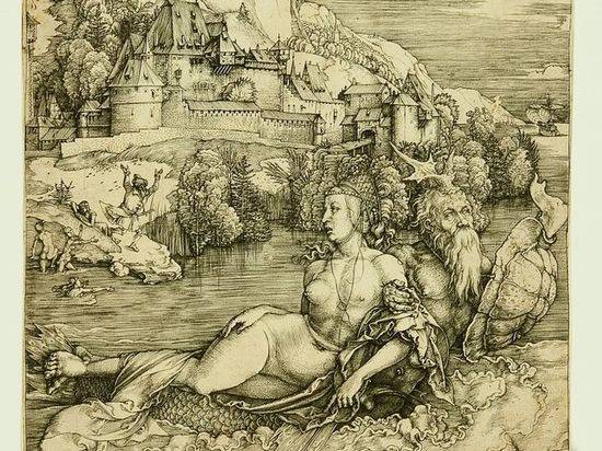 В музее Машкова в Волгограде «Морское чудовище» похищает девушку