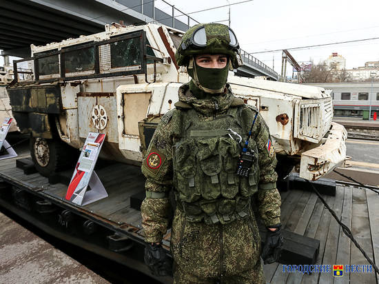В Волгоград привезли джихад-мобиль и другую технику из Сирии