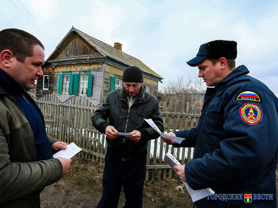 В Волгоградской области проверяют готовность муниципалитетов  к паводку