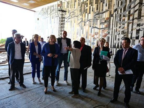 Ход подготовки к 65-летию Волжского проинспектировала сегодня  вице-губернатор Валентина Гречина