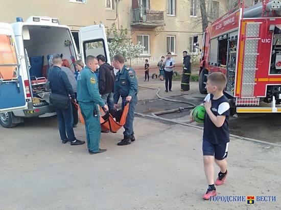 19-летний волгоградец вытащил из огня трехлетнего обгоревшего мальчика