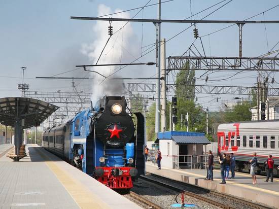 В Волгоград прибыл «Поезд Памяти» из Ростова-на-Дону