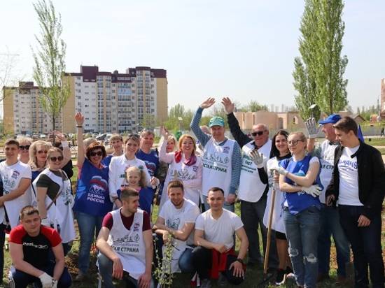 В Волгоградской области субботники «Единой России» собрали более 15 тысяч человек