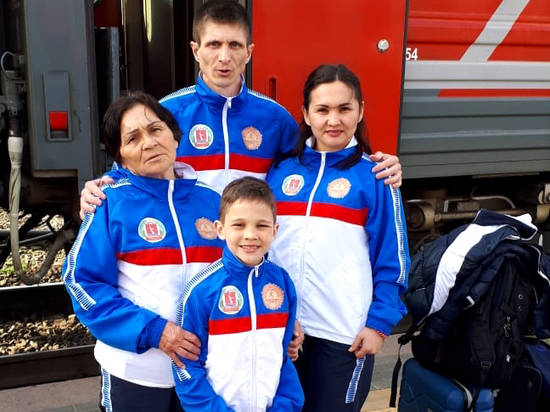 Волгоградская семья в числе самых спортивных в стране