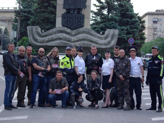 Волгоградские байкеры предложили коллегам подумать о своей безопасности