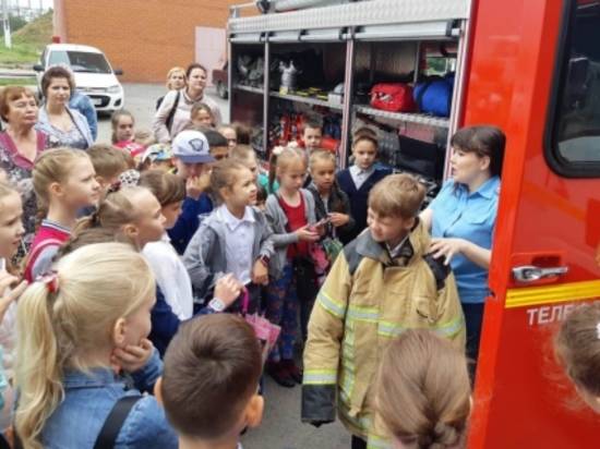 Волгоградским школьникам напомнили о правилах пожарной безопасности