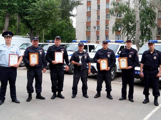 Волгоградские полицейские выявили самых метких в стрельбе