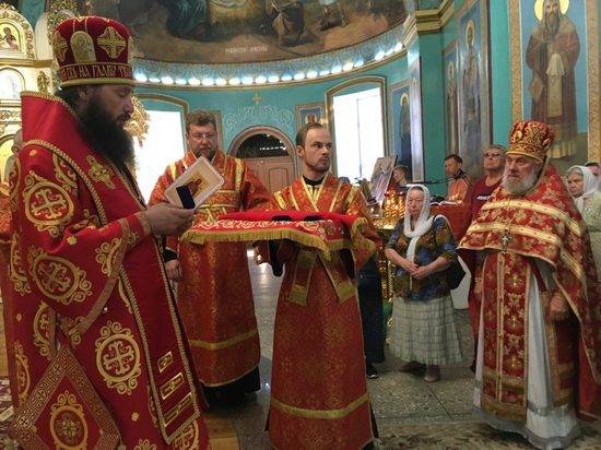 В Волгограде православные верующие отмечают праздник Вознесения