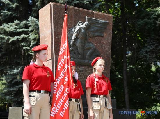 В Волгоградской области собрали горсти земли с мест ожесточенных сражений
