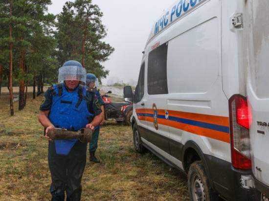 В Волгограде на Мамаевом кургане обнаружили бомбу