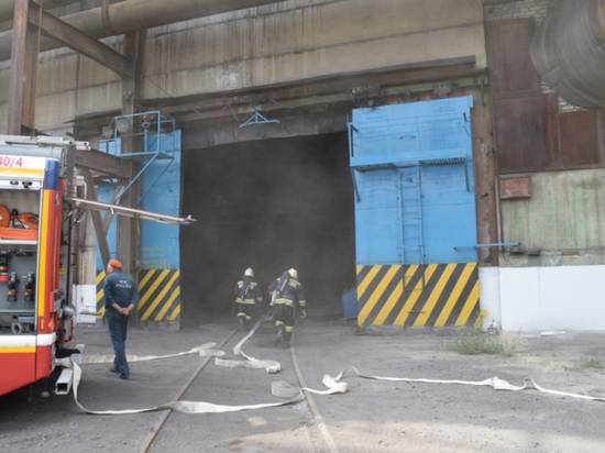 Экстренные службы ликвидировали условный пожар на одном из предприятий Волгограда