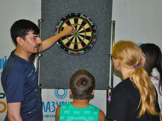 Волгоградские дартсмены провели мастер-класс и турнир в детском лагере
