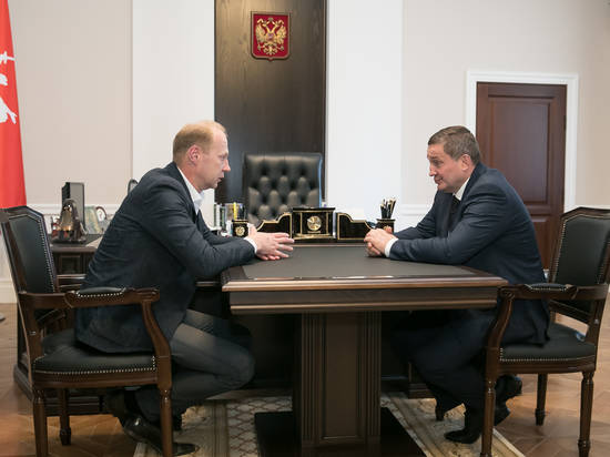 Андрей Бочаров провел рабочую встречу с Сергеем Бологовым