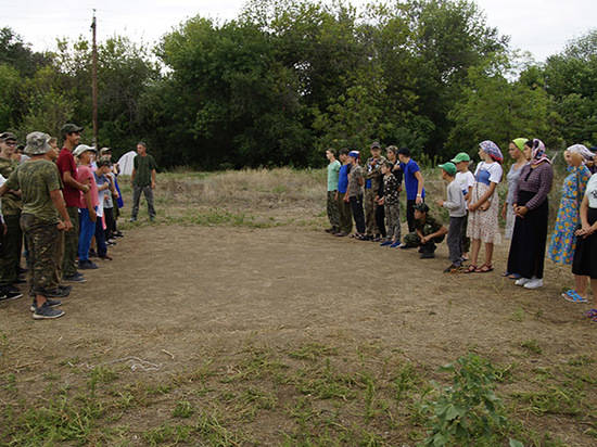 В Волгоградской области прошли молодежные военно-патриотические учения «Горлица»
